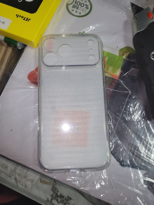 Photo 1 of TAURI for iPhone 17 Pro Max Case, Full Camera Protection with Screen Protector, Anti-Yellowing Military-Grade Protection Shockproof Slim Phone Case for iPhone 17 ProMax, Clear