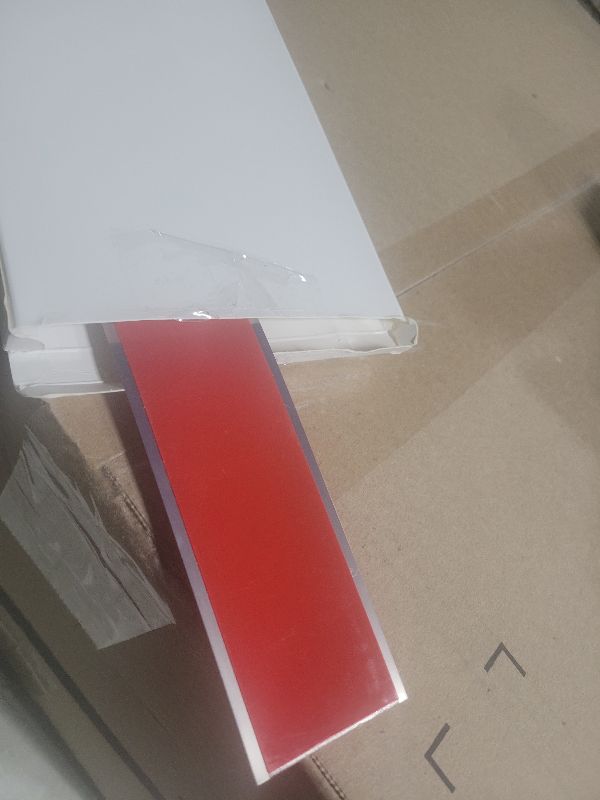 Photo 1 of 2 Pcs Garage Seal Rodent Guard Shield Barrier Adhesive Garage Seal Stainless Steel Door Sweep for Indoor/Outdoor Home, 9.84 Inch Long