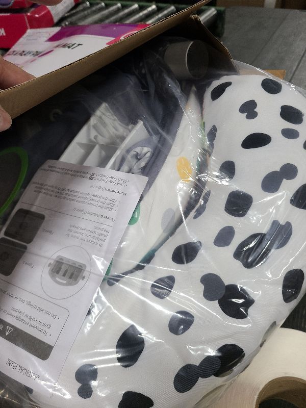 Photo 1 of Baby Play Mat, ibabejoy Stage-Based Play Gym with 2 Machine Washable Mat Covers for Newborn to Toddler, 7 in 1 Activity Mat for Infant Sensory & Motor Skills Development, Thicker Non-Slip