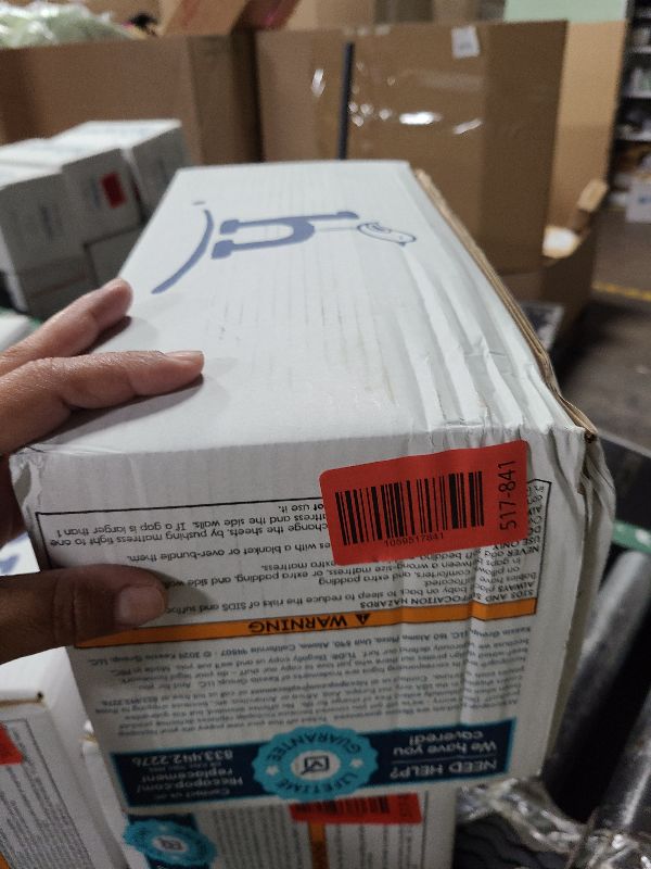 Photo 1 of  hiccapop Pack and Play Mattress Pad (38"x26"x1.5"), Playard Pad, Portable Crib Mattress, 1.5" Thick
