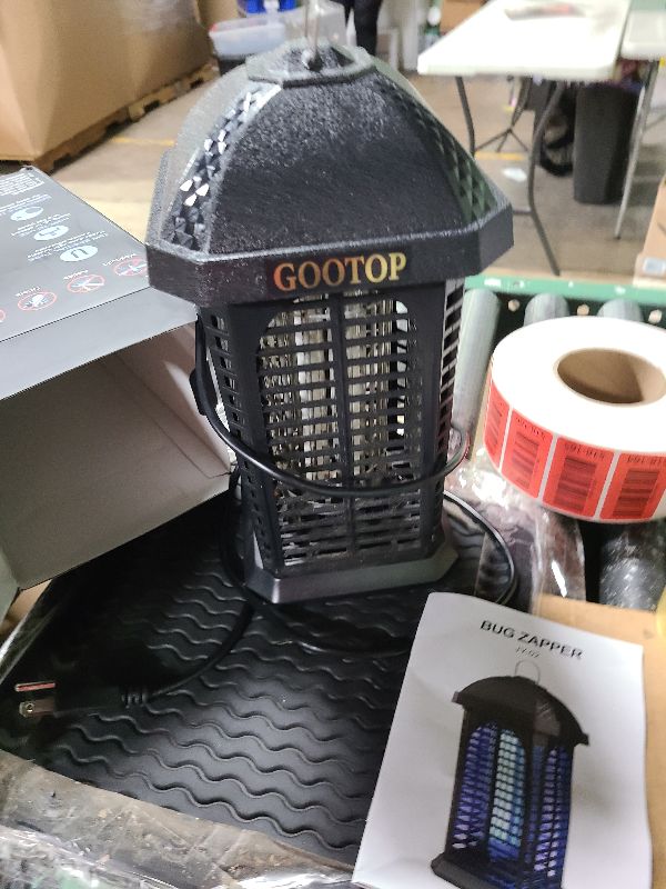 Photo 1 of  GTOCS Bug Zapper, Electric Mosquito Zapper Outdoor, Insect Trap Indoor, Electronic Insect Killer for Garden Patio

