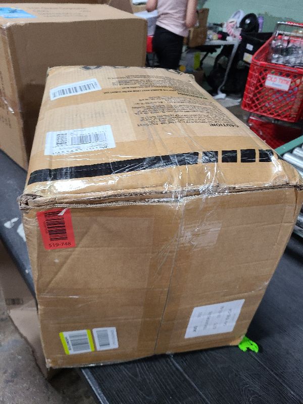 Photo 1 of 12.5 FT Oxford White Bounce House Bouncing Castle with Two Slides Inflatable Bounce House for Kids with Large Ball Pits Suitable Birthday Party Holiday Decorations and Photography