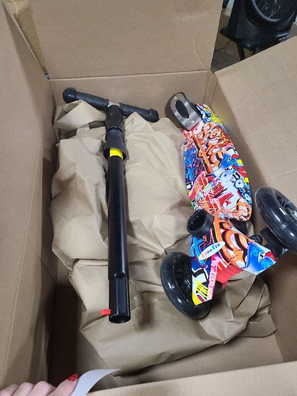 Photo 1 of 3 Wheel Scooters for Kids, Kick Scooter for Toddlers 3-14 Years Old, Boys and Girls Scooter with Light Up Wheels, Mini Scooter for Children