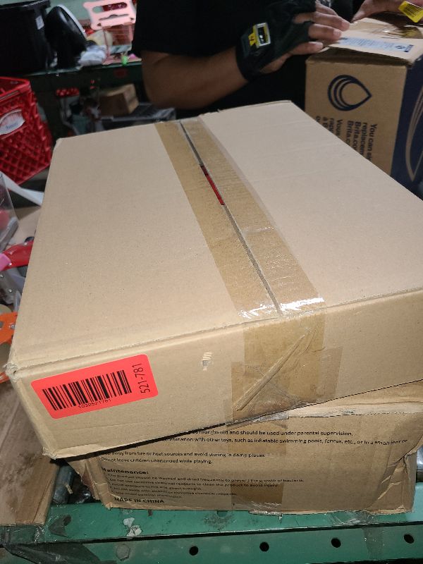 Photo 1 of 16 Inch Red and White Number 6 Pinata, Birthday Pinata with 16 Inch Piñata Stick Blindfold Confetti for Kids 6th Birthday Party Decorations