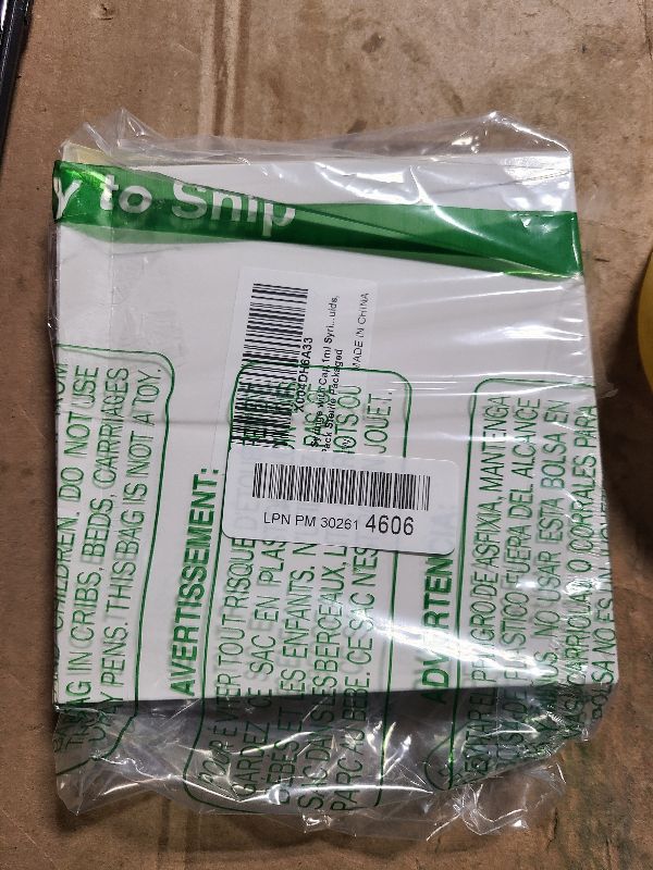 Photo 1 of 1ml Syringe Without Needle, 1ml Syringe for Liquids, Syringes for Scientific Labs, Measuring Liquids, Feeding Pets, 12 Pack Packaged