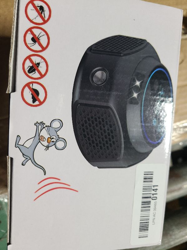 Photo 1 of 2 Pack Ultrasonic Rodent Repeller Plug-in,Indoor Electronic Device for Mice, Rats, Squirrels, Roaches, Ants, and Spiders for Home, Kitchen, Garage, Attic
