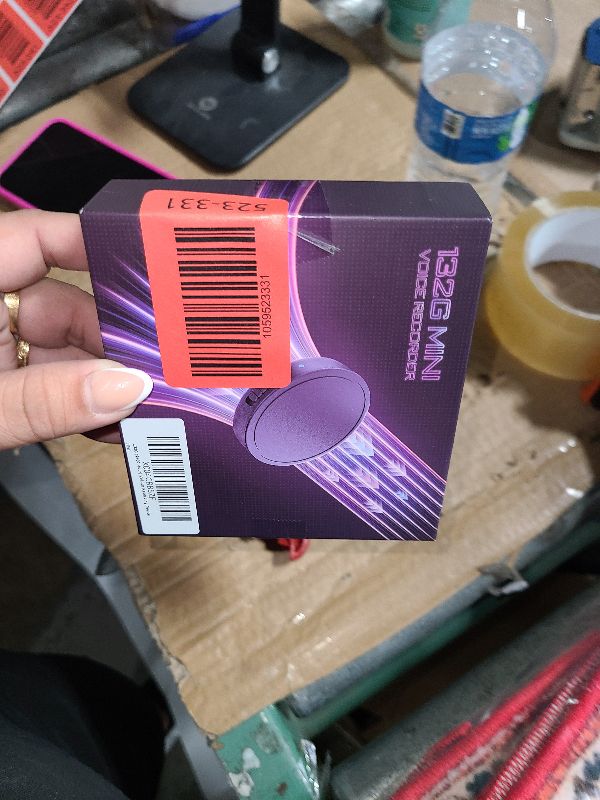 Photo 1 of 132G (9800 Hour) Voice Activated Recorder - Elasound Voice Recorder with AI-Intelligent Triple Noise Reduction, Portable Audio Recorder for Work, Lectures, Meetings, 100H Continuous Recording Device