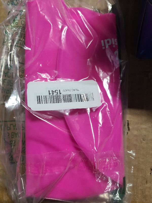 Photo 1 of 2 Pack Swim Cap for Women Men Adult, Silicone Swimming Caps for Short Long Hair, Waterproof Swim Hats Bathing Caps to Keep Hair Dry with Nose Clip and Earplugs (Black&Rose)