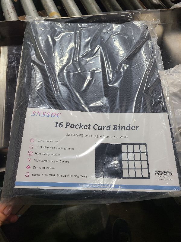 Photo 1 of 16 Pocket Card Binder - Premium