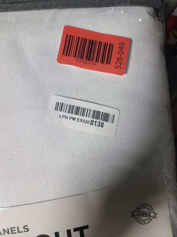 Photo 1 of 100% Blackout Shield Linen Blackout Curtains for Bedroom 90 Inches Long, Back Tab/Rod Pocket Living Room Drapes, Thermal Insulated Blackout Curtains 2 Panels Set, 50" W x 90" L, Bright White