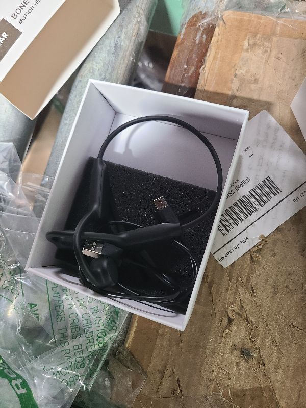 Photo 1 of 2025 New Bluetooth 6.0 Bone Conduction Headphones, Open-Ear Design, Sweatproof & Waterproof, HD Stereo Sound, 10Hrs Playtime, Lightweight for Running?Office?Daily Life?Black?