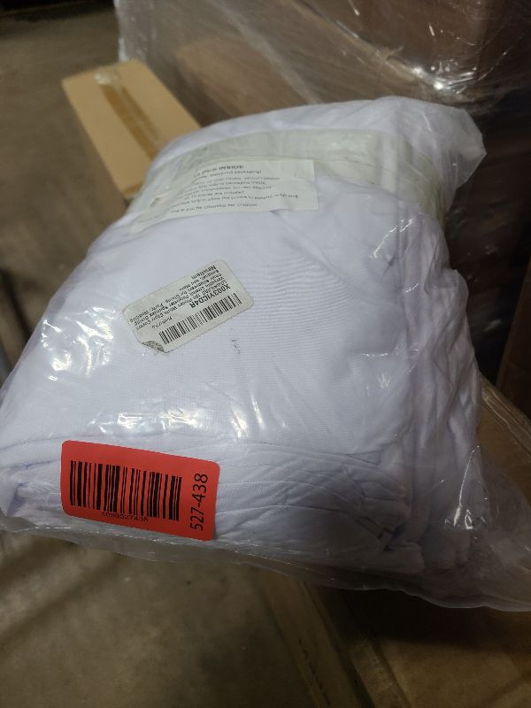 Photo 1 of **MSRP 22.99** 10 Pcs White Washable Removable Universal for Wedding Party Dining Banquet Polyester Spandex Stretch Slipcovers Chair Covers