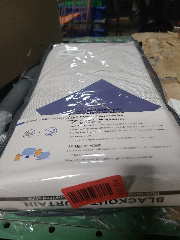 Photo 1 of 100% Blackout Shield Linen Blackout Curtains for Bedroom 96 Inches Long, Back Tab/Rod Pocket Living Room Drapes, Thermal Insulated Blackout Curtains 2 Panels Set, 50" W x 96" L, Beige