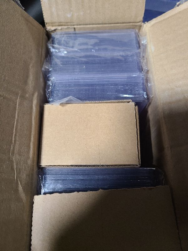 Photo 1 of 100 Pack Magnetic Name Badge Holder,Magnet Name Tags Waterproof Reusable Plastic,Magnetic Name Tags,Magnet Style, 3" x 4" for Office Conventions Exhibitors Events Immunization Record