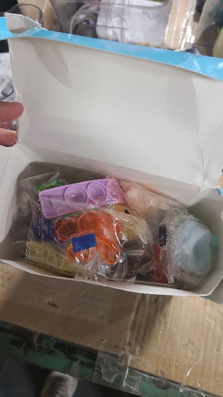 Photo 1 of 120 Pcs Party Favors for Kids 4-8-12, Pop Fidget Toys, Treasure Box Toys, Classroom Prizes, Pinata Filler Goodie Bag Stuffers, Treasure Chest, Carnival Prizes, Prize Box Toys for Boys Girls
