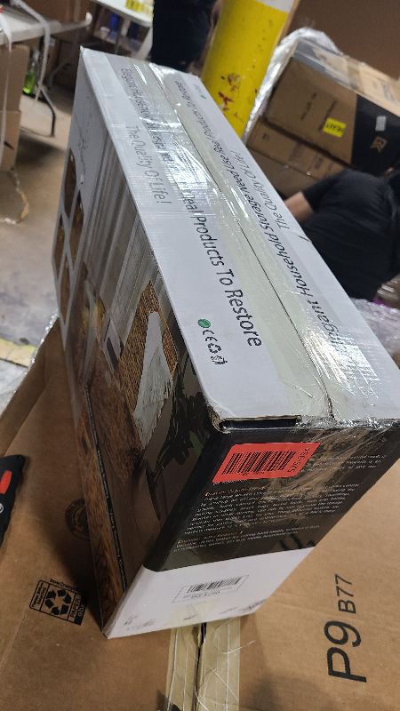 Photo 1 of 12x12in Storage Baskets Set of 4 Water Hyacinth Baskets,Foldable Handwoven Storage Cubes,Wicker Cube Baskets Laundry Organizer Totes for Home