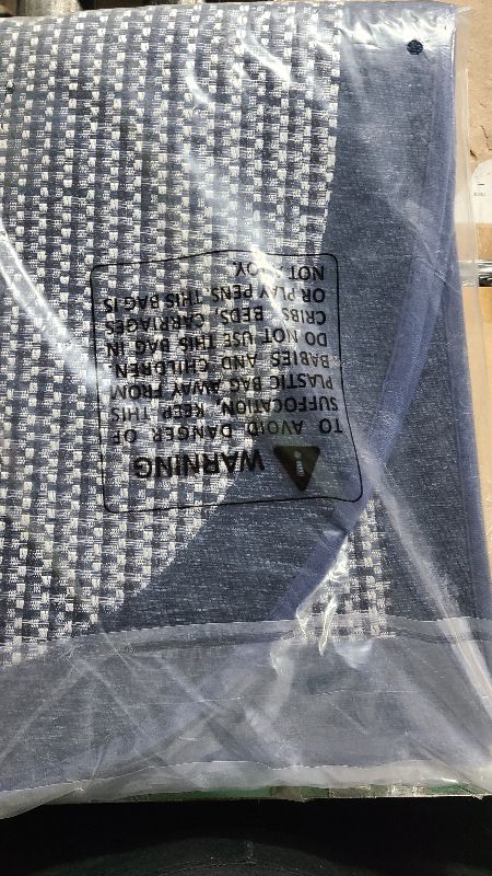 Photo 1 of PADOOR Kitchen Mats for Floor, Kitchen Rugs Non Slip Washable, Half Circle Kitchen Floor Mat Sink Rug Rubber Backed Super Absorbent, 20”x32” Blue