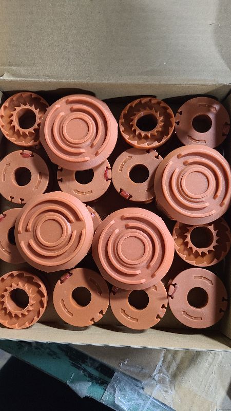 Photo 1 of 20 Pack Trimmer Spool Line for Worx,(WA0010)Replacement Trimmer Spool Line for Worx,Trimmer Line Refills 0.065 inch for Worx,Suitable for Worx String Trimmers(16 Pack Grass Trimmer Line,4 Trimmer Cap)