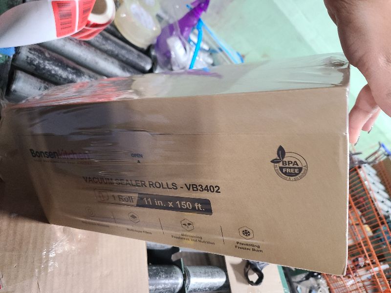 Photo 1 of [2025 New] Bonsenkitchen 11” x 150’ Vacuum Sealer Bags Rolls with Cutter for Food Storage, Commercial Grade, BPA Free, Great for Meal Prep and Sous Vide Cooking