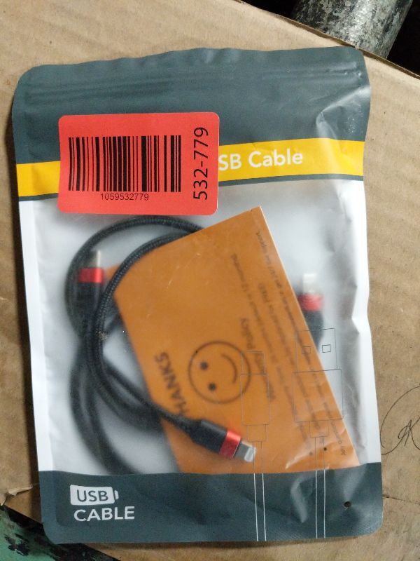 Photo 1 of 2ft USB C to Lightning Cable, 2 Pack PD Fast Charging [MFi Certified] USB C iPhone Charger Cord, Braided Short USBC to Lightning Cable for iPhone 14/13/12/11 Pro Max/XR/XS/SE/AirPods