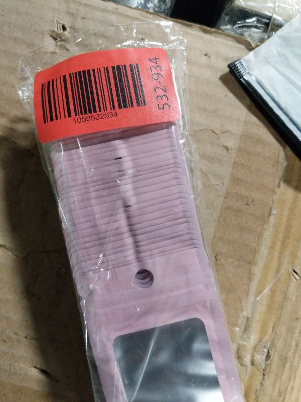 Photo 1 of 100 Pack Bags with Clear Window,Scratch Resistant Hand Packaging Pouch,Resealable Bag for Small Bussiness Cookies Jewelry Candy Sample (Pink, 2.24 * 3.74 inch)