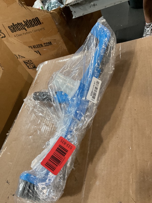 Photo 1 of (2025 Upgraded) 20" 2 in 1 Pool Brush Vacuum Head with Swivel Hose Connection & Sturdy Nylon Bristles for Heavy Duty Inground & Above- Ground Pool Cleaning - Connecting 1-1/4" or 1-1/2" Hose (No Pole)