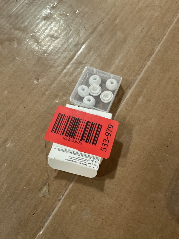Photo 1 of [3 Pairs] Replacement Ear Tips for Airpods Pro and Airpods Pro 2nd Generation with Noise Reduction Hole, Silicone Ear Tips for Airpods Pro with Portable Storage Box and Fit in The Charging Case(Large)