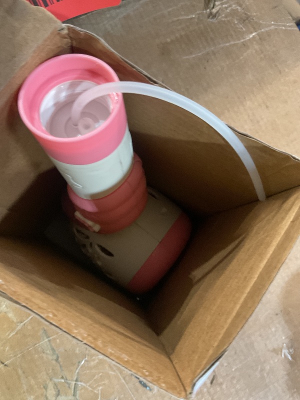 Photo 1 of ***bottle missing*** Bubble Machine Wand Gifts for Kids Toddlers Age 1 2 3 4 5 6 7 8 Years Old Birthday Party Unique Cute Baby Outdoor Outside Unicorn Summer Toy Easter Day Game for Little Girl Boy Include Solution Pink