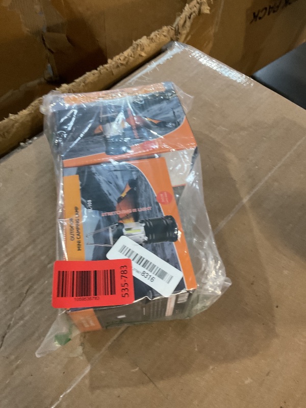 Photo 1 of (SET OF 2) Lantern Collapsible Camping Light, Battery Operated Lanterns LED Super Bright for Power Outages Indoor Emergency Outdoor Camping Hiking Kit (COB-2)