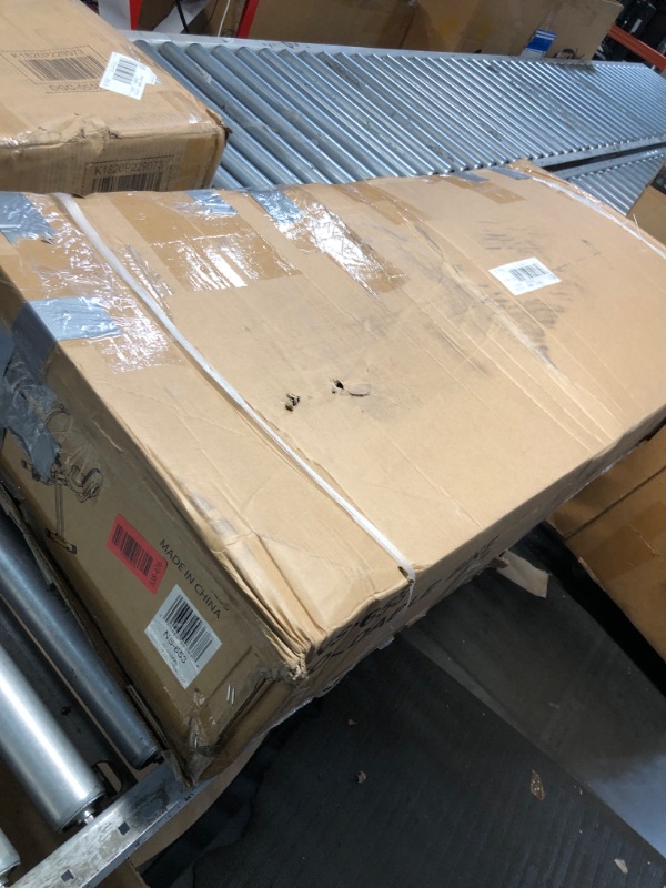 Photo 1 of (missing/for parts***) Marcy Foldable Recumbent Exercise Bike with High Backrest and Magnetic Resistance NS-653, Black White, One Size