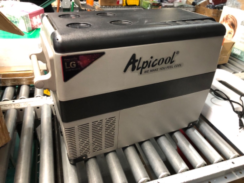 Photo 1 of ***HEAVILY USED AND DIRTY - POWER CORD BROKEN - SEE PICTURES***
Alpicool CF45-LG Portable Refrigerator/Freezer 48 Quart Vehicle