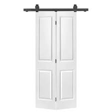 Photo 1 of ************FOR PARTS ONLY, MISSING HARDWARE****************
29.5inch 79inch Fold Barn Door with Sliding Hardware Kit