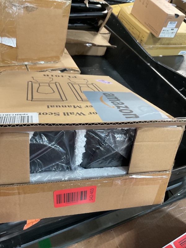 Photo 1 of ***(MISSING PARTS/ UNABLE TO TEST)***Outdoor Post Lights Lamp Post Light Fixture 2 Pack, Modern Black Exterior Post Lantern Fixture with Tempered Glass, Anti-Rust Light Posts for Outside for Driveway Patio Garden