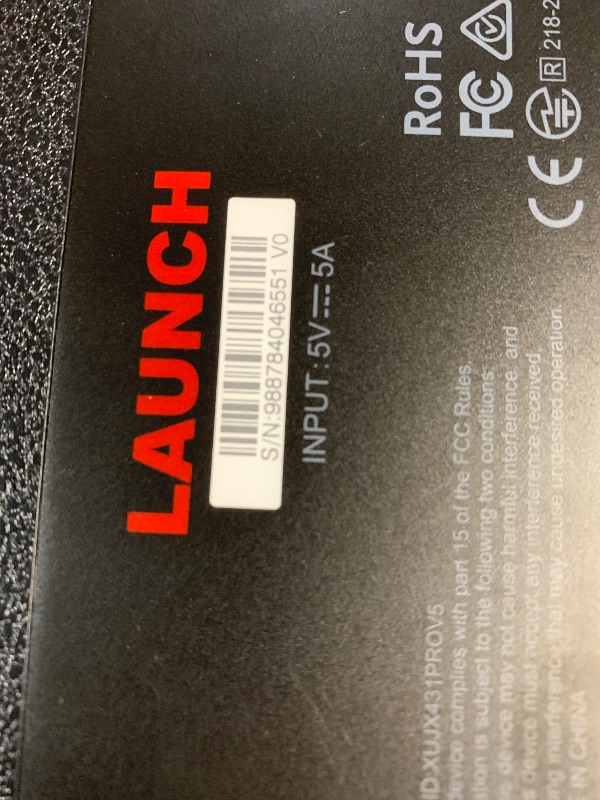Photo 1 of ***(PARTS ONLY/ LOCKED/ NON FUNCTIONAL)***LAUNCH X431 PRO3 V+ 5.0 2025 Upgraded Bidirectional Scan Tool, OEM Topology Map, Scan HD Trucks, AutoAuth for FCA SGW, ECU Coding, 55+ Services, All System Diagnose, 2-Year Free Update, CAN FD