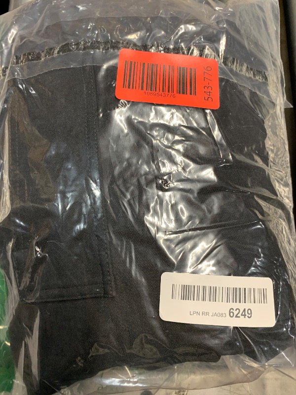 Photo 1 of (MEDIUM) (BAGGED) Zando Black Jacket Women - Short Black Cropped Jacket Women Button Down Womens Jackets Fall with Side Pockets Long Sleeve Baseball Varsity Jackets Womens for Daily Work Outdoor Travel Parties M