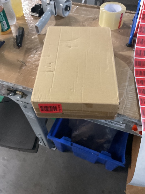 Photo 1 of 2 Pack Wooden Sorting Tray Grid Display Wood Divided Organizer Brown Finished Section Box (12 Compartments,12.9 x 9.1 x 1.55 Inch Each Tray)