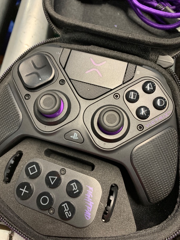 Photo 1 of (see images) PDP Victrix Pro BFG Wireless Gaming Controller for Playstation 5 / PS5, PS4, PC, Modular Esports Gamepad, Remappable Buttons, Customizable Triggers/Paddles/D-Pad/Fightpad, PC App, Black