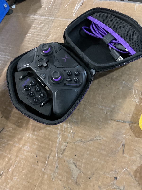 Photo 1 of (see images) PDP Victrix Pro BFG Wireless Gaming Controller for Playstation 5 / PS5, PS4, PC, Modular Esports Gamepad, Remappable Buttons, Customizable Triggers/Paddles/D-Pad/Fightpad, PC App, Black