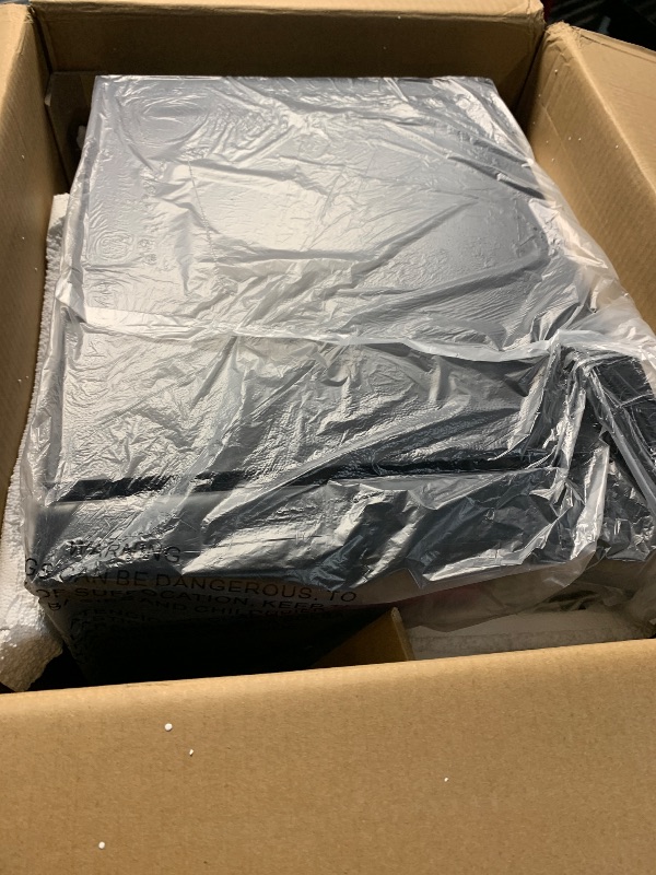 Photo 1 of ***SEE NOTES*** 
NutriChef Compressor Refrigerator White & Red Chiller Countertop Cooler-Freestanding Compact Mini Wine 15 Bottle Capacity, Digital, Glass Door, Black, Quiet Operation Fridge Touch Temperature Control