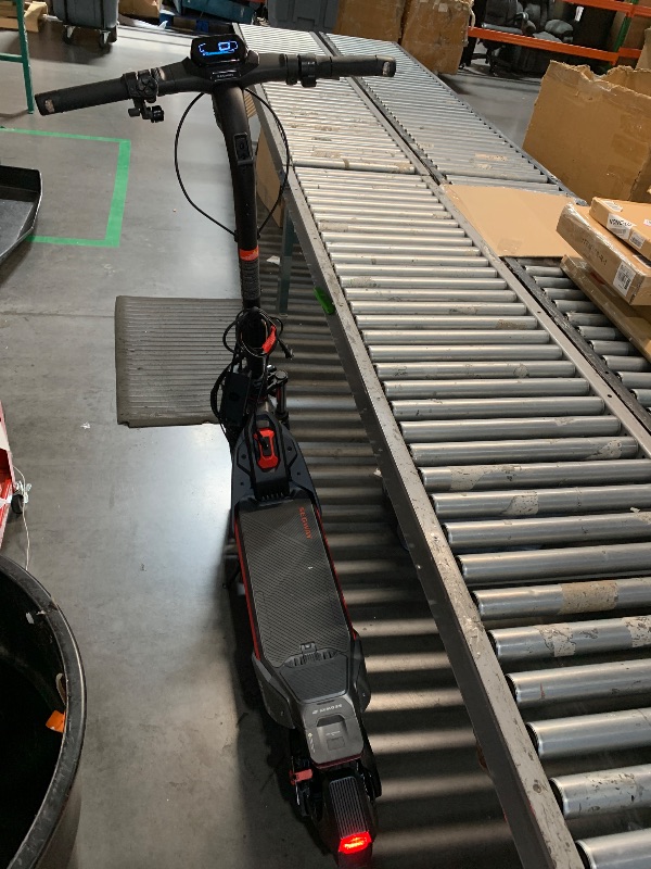Photo 1 of *FUNCTIONAL WITH EXCEPTION OF BACK WHEEL IS CURRENTLY NOT TURNING.* Segway ZT3 Pro Electric Scooter, Up to 24.9 MPH, 43.5-Mile Range, Dual Suspension, Flash Charge, 1600W Peak Motor, Off-Road Scooter for Adults UL Certified (UL2272/2271)