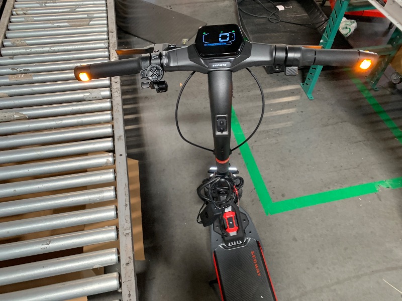 Photo 1 of *FUNCTIONAL WITH EXCEPTION OF BACK WHEEL IS CURRENTLY NOT TURNING.* Segway ZT3 Pro Electric Scooter, Up to 24.9 MPH, 43.5-Mile Range, Dual Suspension, Flash Charge, 1600W Peak Motor, Off-Road Scooter for Adults UL Certified (UL2272/2271)