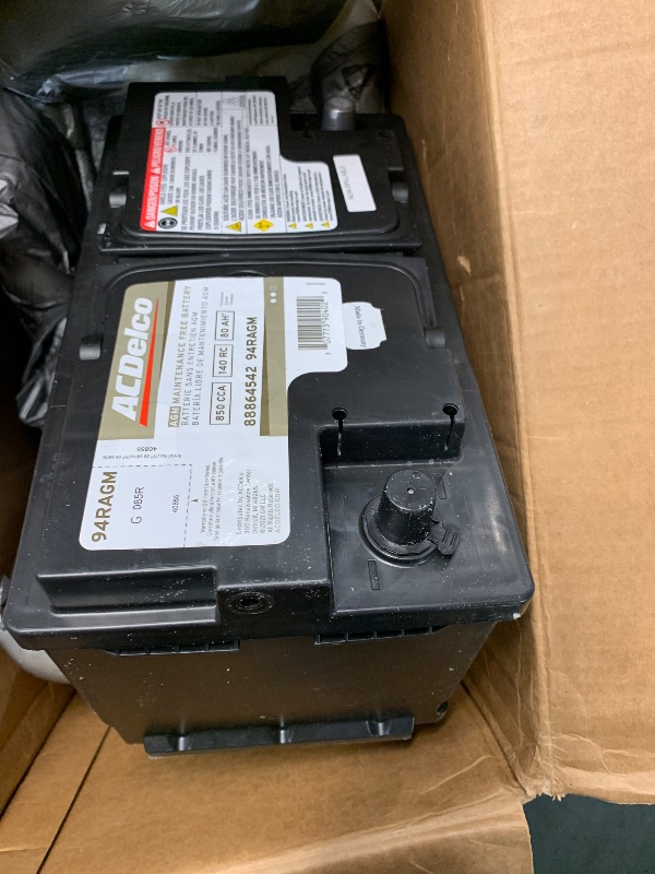 Photo 1 of (see all images) ACDelco Gold 94RAGM (88864542) 36 Month Warranty AGM BCI Group 94R Battery