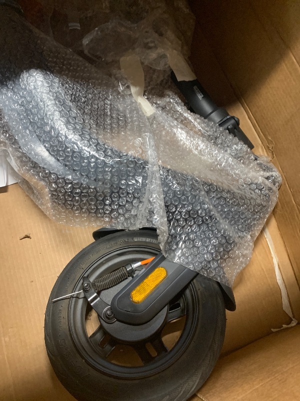 Photo 1 of (used)(damagd)(please see all images) Segway Ninebot E2 Pro Electric Kick Scooter, 15.5 mph Max Speed, 24.9-Mile Range, Power by 350W Motor, Cruise Mode, UL-2272 Certified