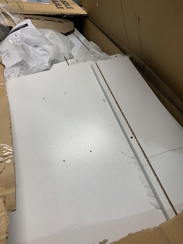 Photo 1 of ***MAJOR DAMAGE - NUMEROUS BROKEN PARTS - INCOMPLETE - MISSING HARDWARE - SEE PICTURES***
Storkcraft Brookside 6 Drawer Double Dresser (White) – GREENGUARD Gold Certified, Dresser For Nursery, Kids, Chest Of Drawers
