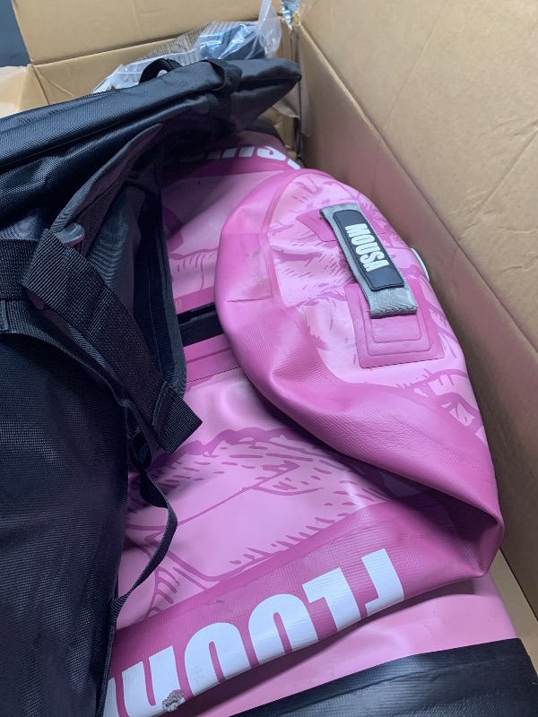 Photo 1 of (used)(has hole in it)(sold for parts) MOUSA 11’ * 35 Extra Wide Inflatable Stand Up Paddle Board, Stable Paddleboard SUP for 2 People/Family, Anti-Slip Full EVA Deck