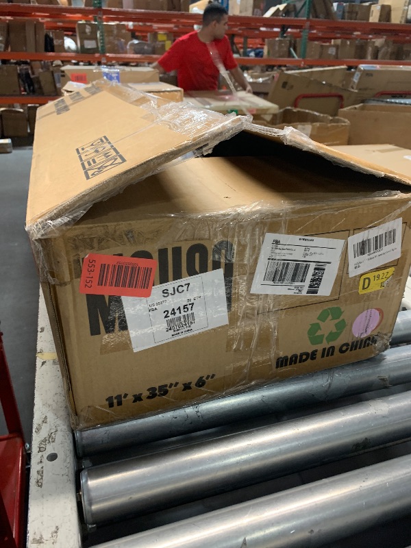 Photo 1 of (used)(has hole in it)(sold for parts) MOUSA 11’ * 35 Extra Wide Inflatable Stand Up Paddle Board, Stable Paddleboard SUP for 2 People/Family, Anti-Slip Full EVA Deck