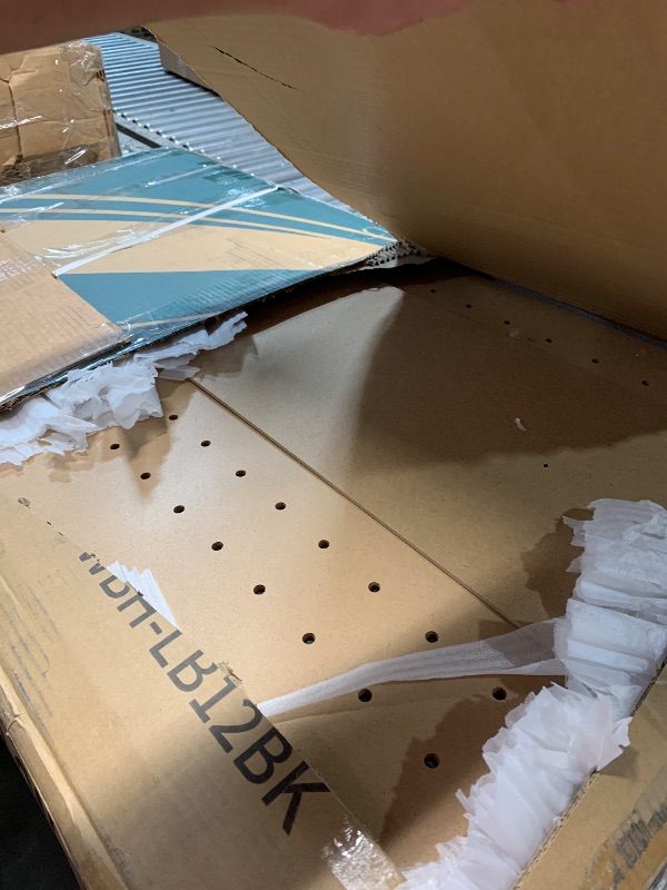 Photo 1 of Pterying Work Bench,Garage Storage Workbench with Drawers Pegboard, Work Table, A3 Steel 600LBS Capacity Workbench for Garage Workshop Basement, Tool Tabl Bench, Dark Black