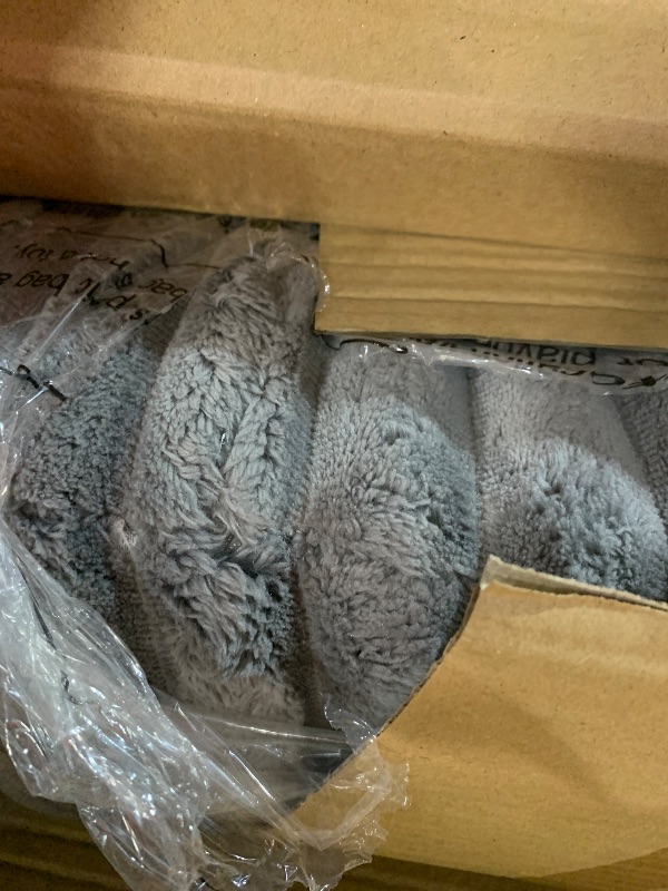 Photo 1 of *TWO BOXES** Furnimart Chaise Lounge Chair Indoor, 58 Inch Sleeper Sofa with 2 Throw Pillows, Fluffy Corduroy Loveseat Couch for Living Room, Comfy Oversized Reading Chair, Gray
***Full Set***