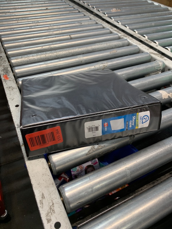 Photo 1 of Avery Economy Showcase View 3 Ring Binder, 2 Inch Slant Rings, 1 Black Binder (19700)