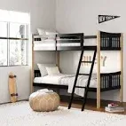 Photo 1 of ****see photos****

Storkcraft Caribou Bunk Bed - Black/Natural Box a
